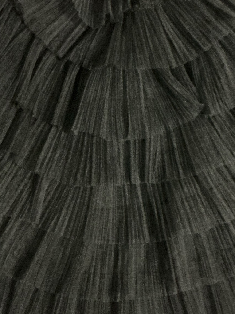 BCBGMaxAzria Black Tiered Tulle Mini Dress - Picture 3 of 3